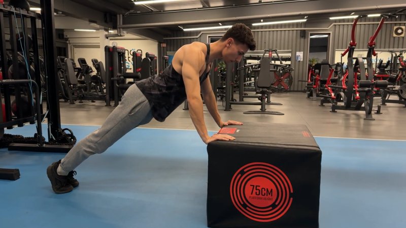 Chest pump push-up workout