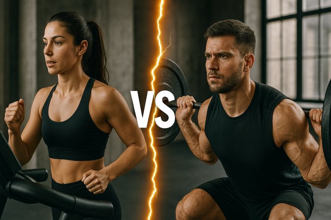 Cardio und Krafttraining: Wie man Interferenzen vermeidet