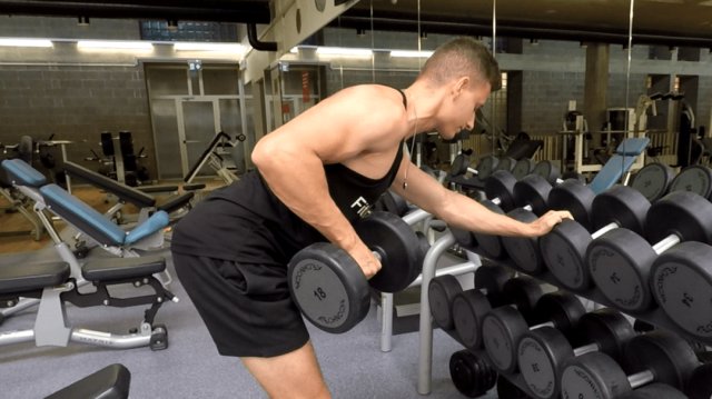 One-arm dumbbell row