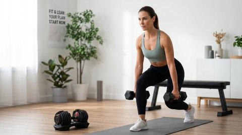Perdi peso e tonifica il corpo con poca attrezzatura
