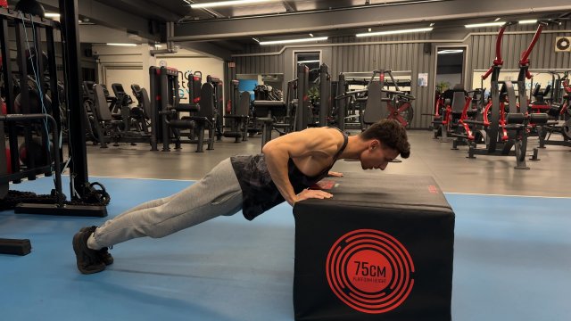 Push-up inclinati