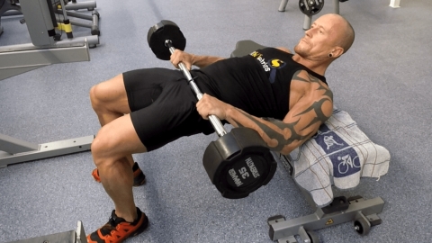 Image Hip thrust with bar