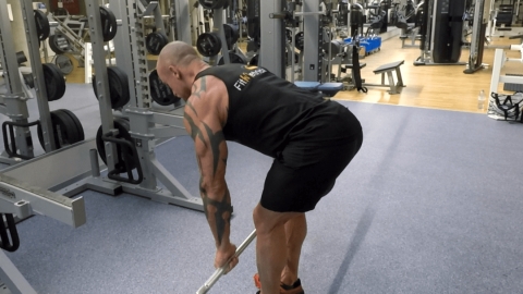 Image Straight leg deadlift