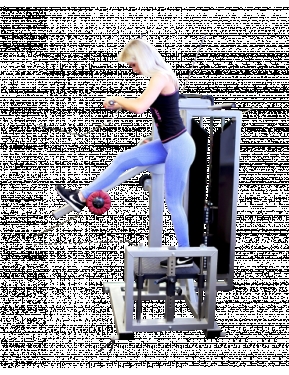 Hip extension machine