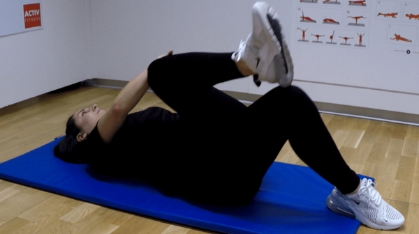 Buttock stretch