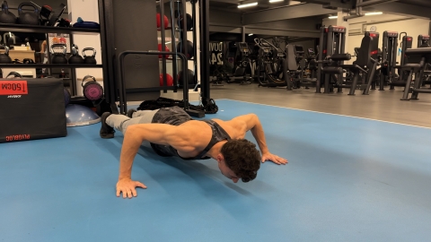 Image Push-up a presa larga Image Push-up a presa larga