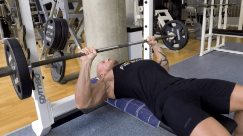 Image Barbell bench press