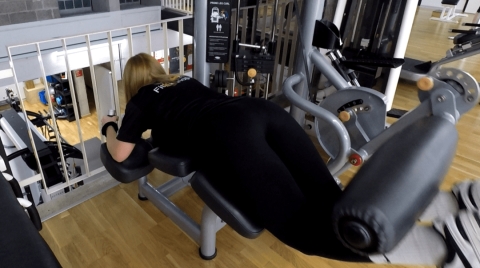 Image Flexion des jambes machine