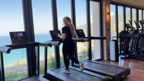 Corsa sul tapis roulant