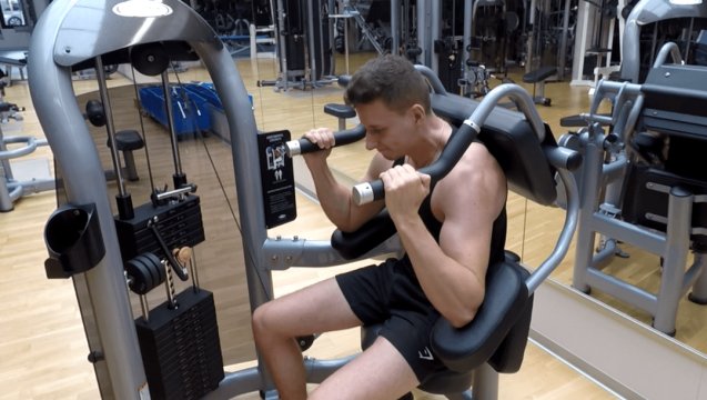 Crunch à la machine