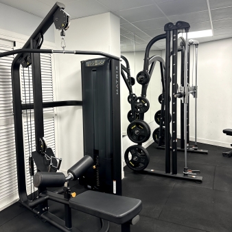 En salle de sport
